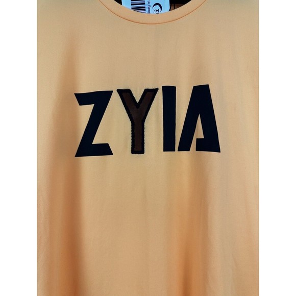 ZYIA Y Bengal Tank Top Mesh Y Muscle Sleeveless Logo Athletic Women’s Size Large - Picture 3 of 10